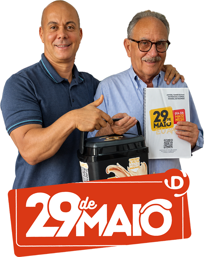Rodrigo 'Digão' Rosa Ferreira em ato pela data